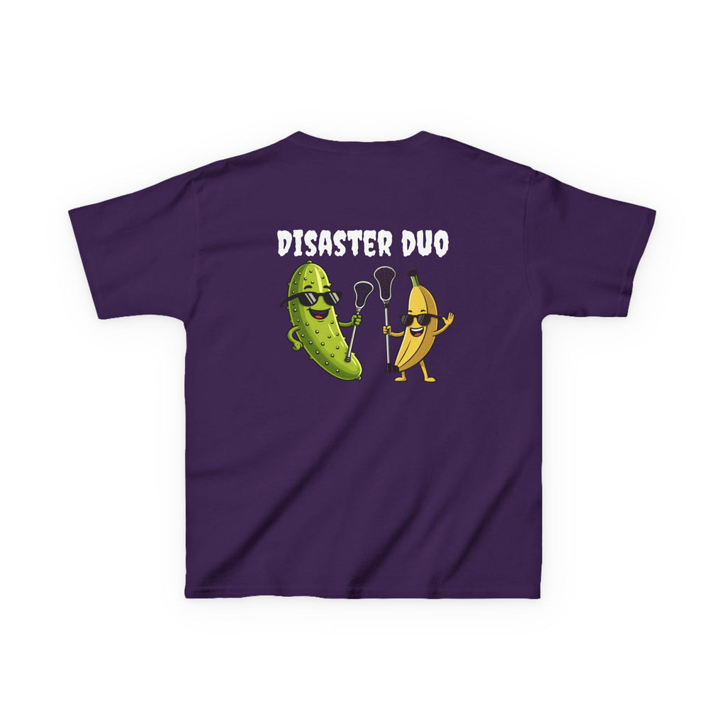 Disaster Duo laxlab youth tee