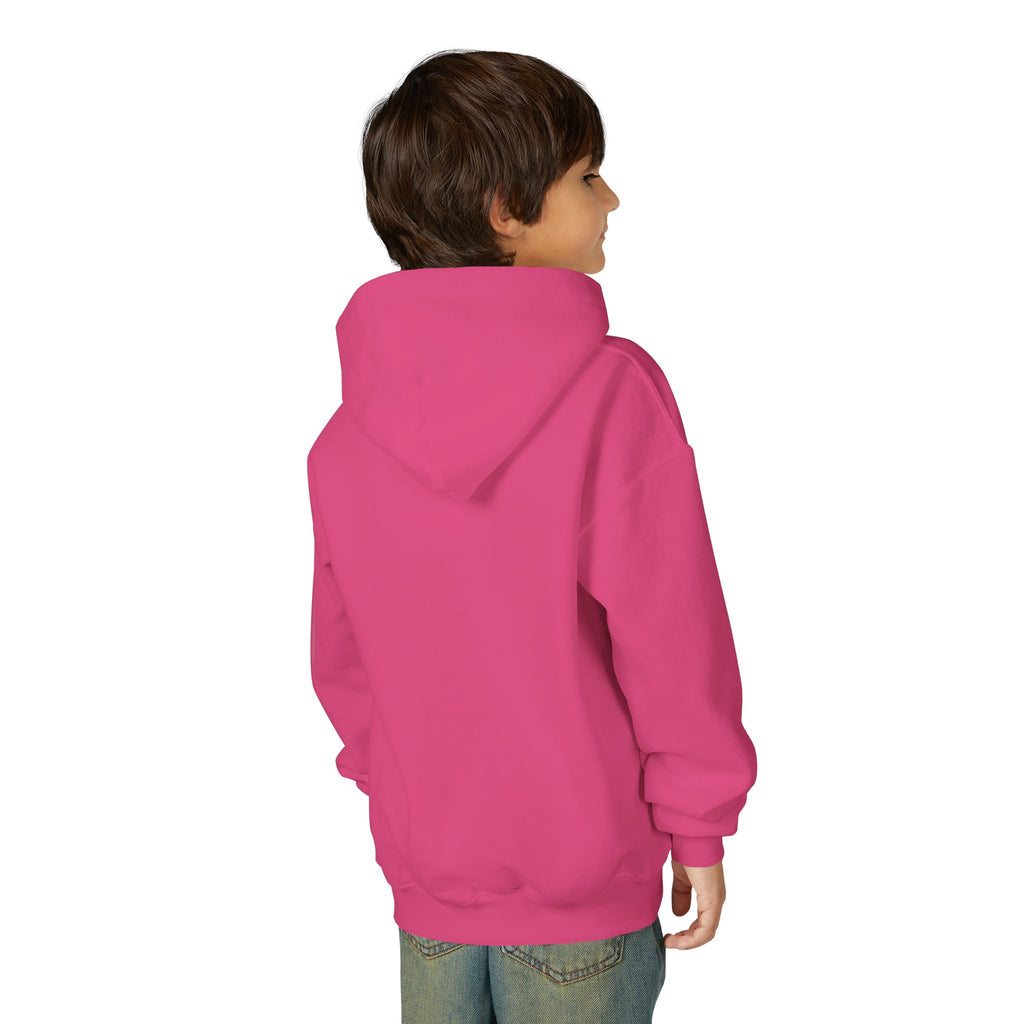 Youth Hoodie (most recommended)- small chest logo