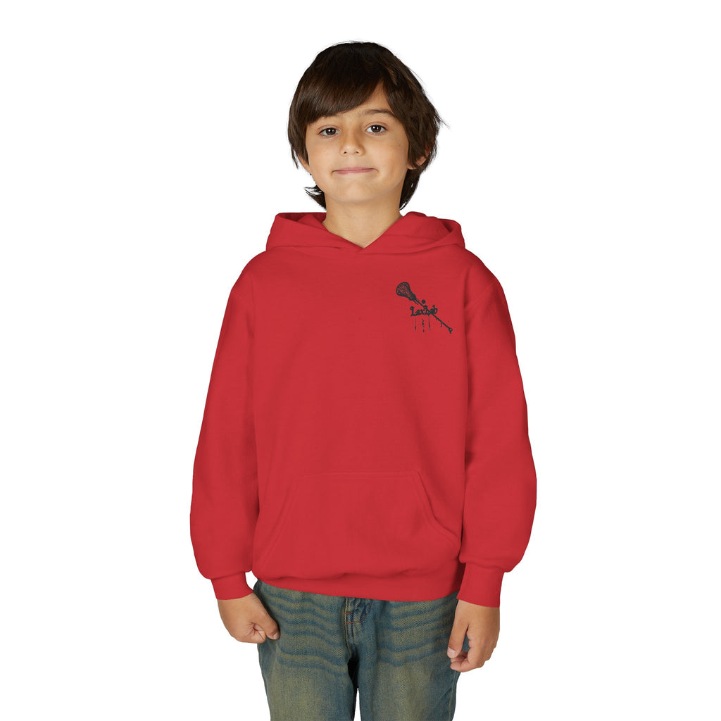 Youth Lacrosse Hoodie – "Eat. Sleep. Lacrosse. Repeat."