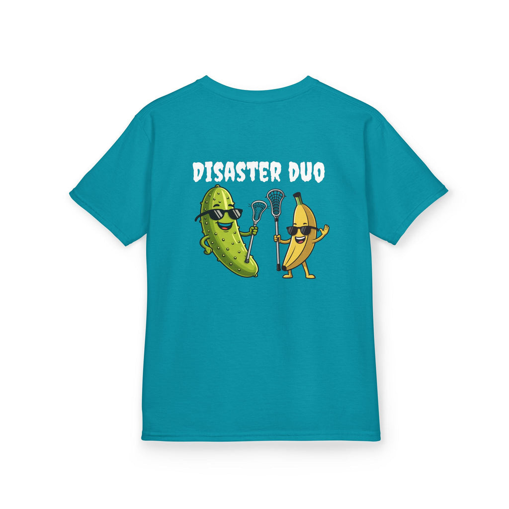 Disaster Duo laxlab youth tee