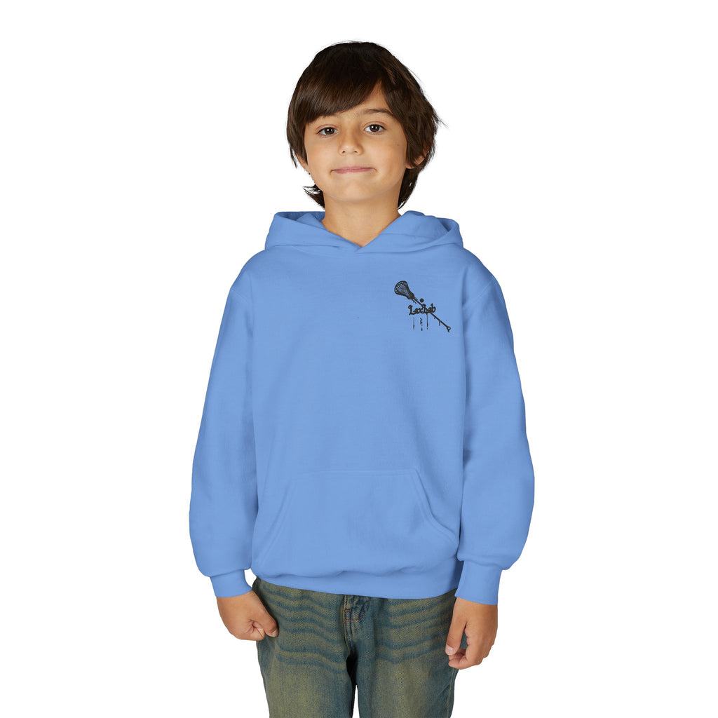 Youth Lacrosse Hoodie – "Eat. Sleep. Lacrosse. Repeat."