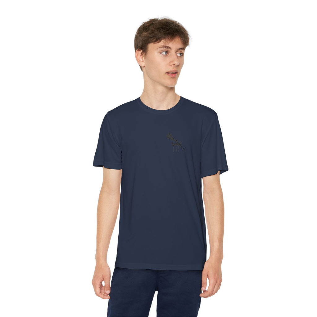 Youth Lacrosse Tee — “Sorry. Can't. Lacrosse. Bye.” Graphic Shirt