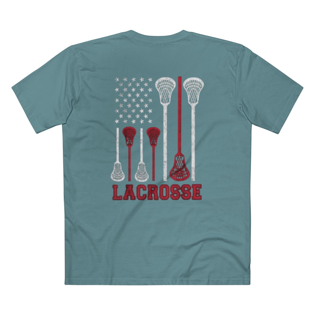 USA lacrosse tee