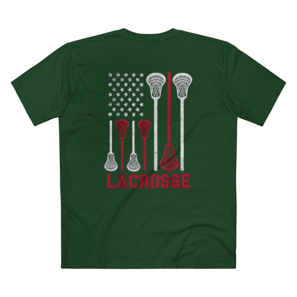 USA lacrosse tee
