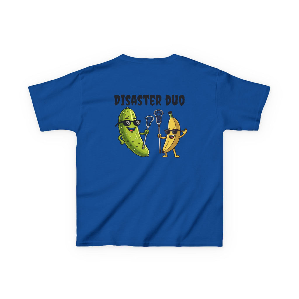 Disaster Duo laxlab youth tee