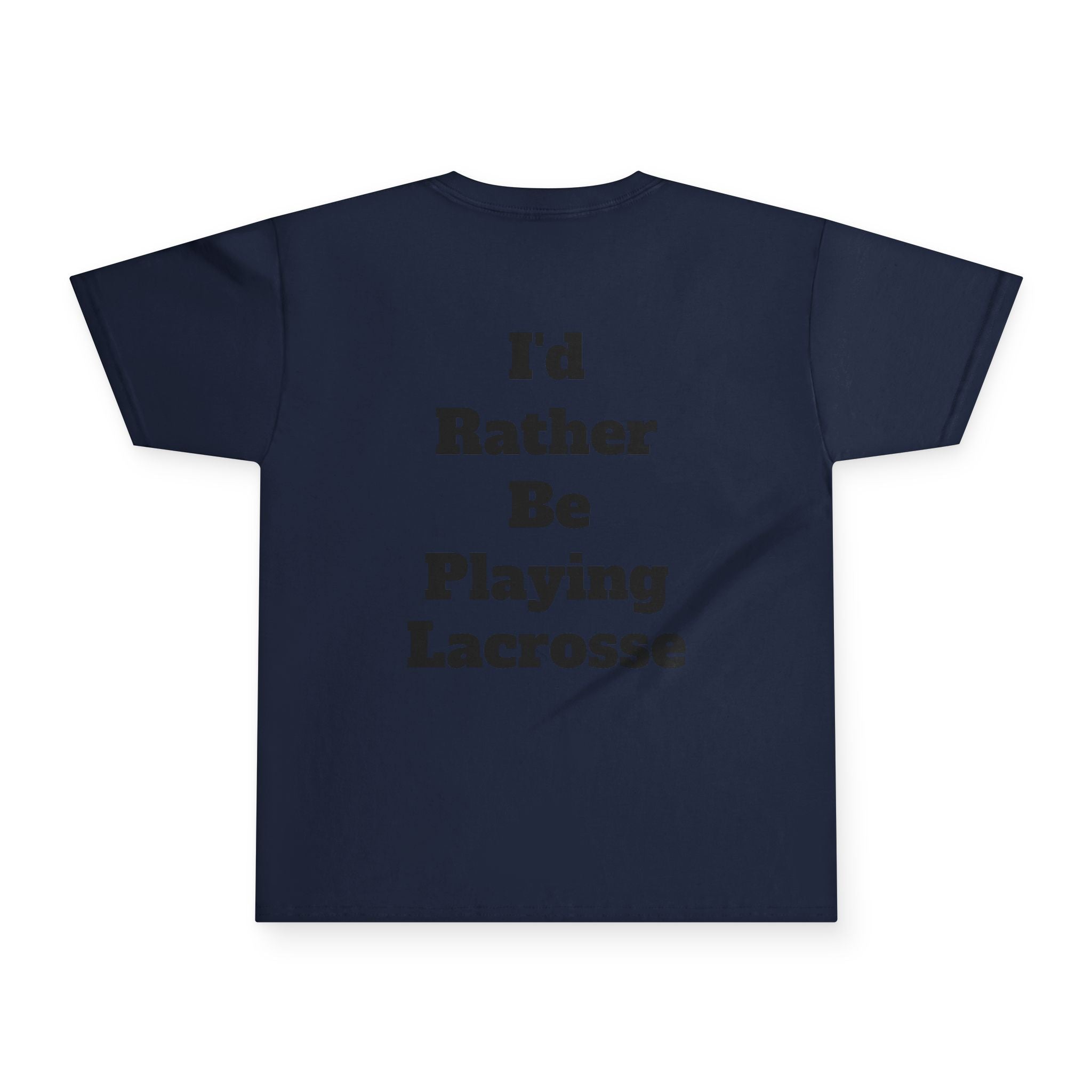 Youth Lacrosse T‑Shirt - "I'd Rather Be Playing Lacrosse" Tee