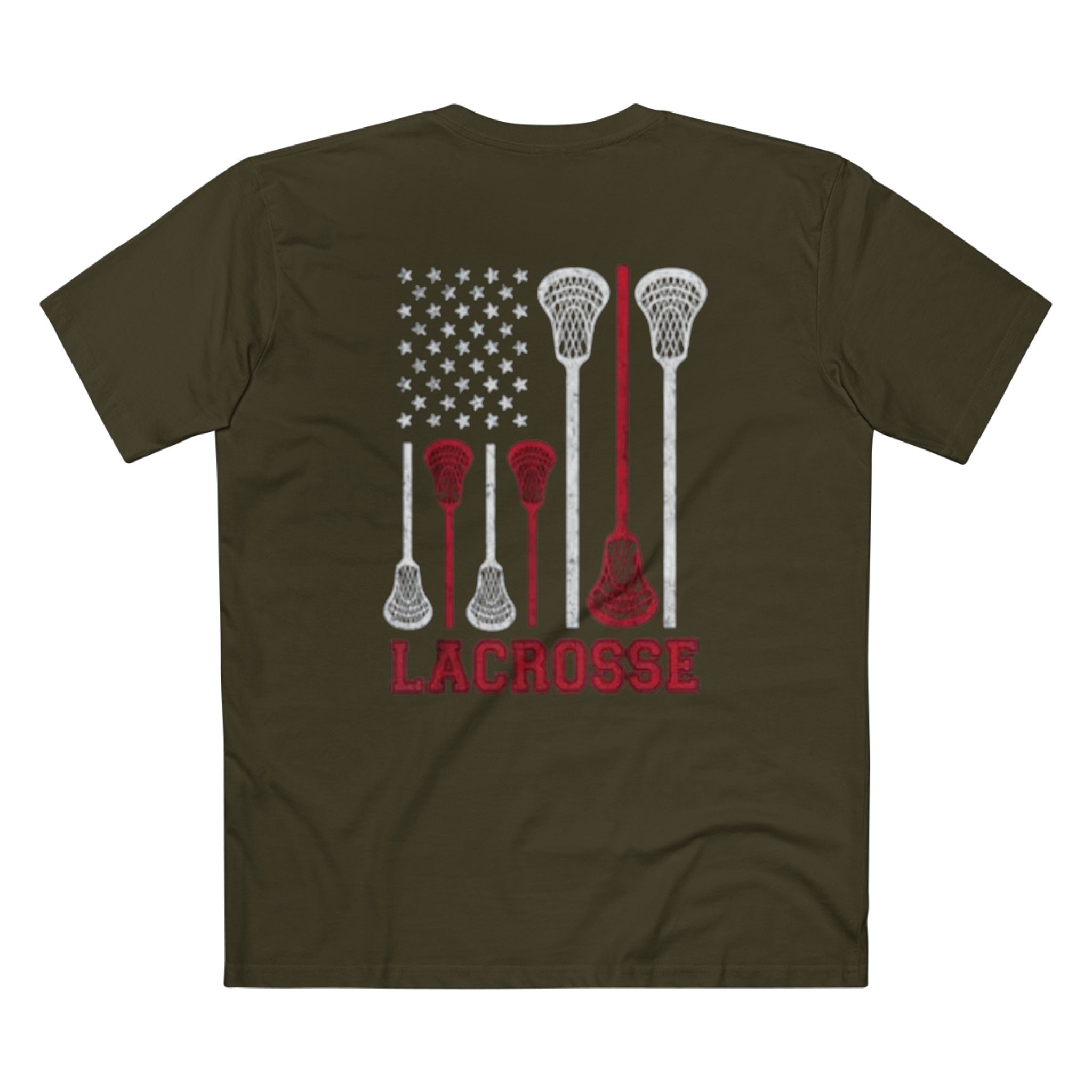 USA lacrosse tee