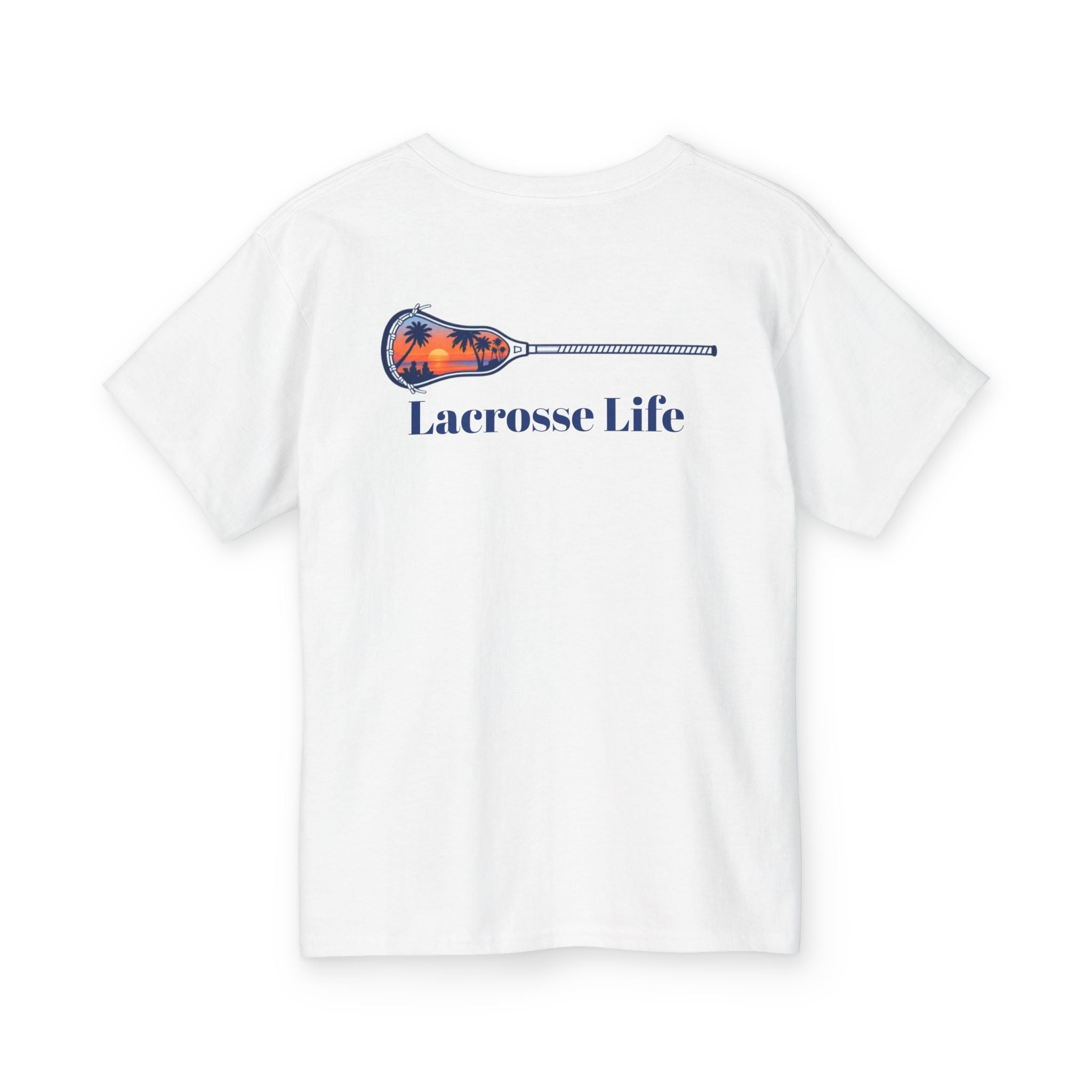 Beach lacrosse life tee youth