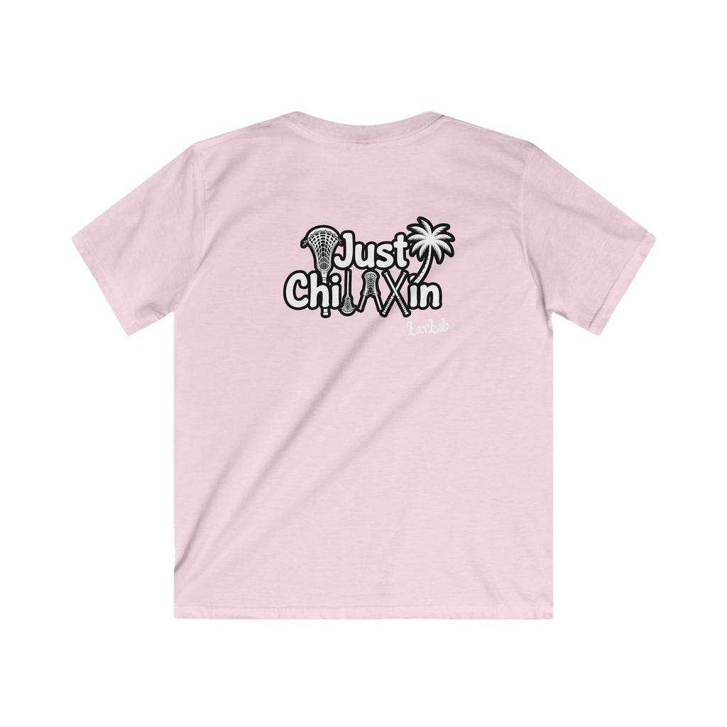 ChiLAXin youth laxlab tee
