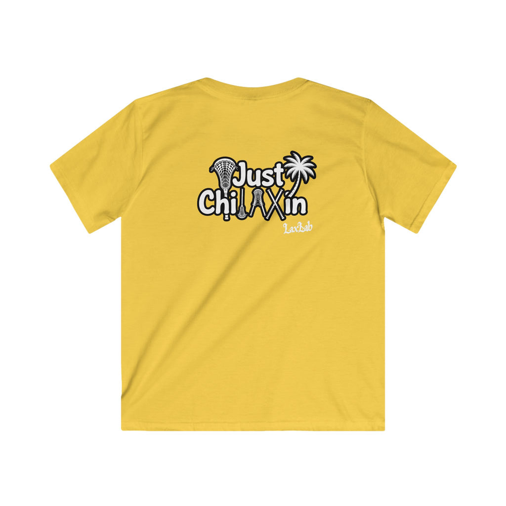 ChiLAXin youth laxlab tee