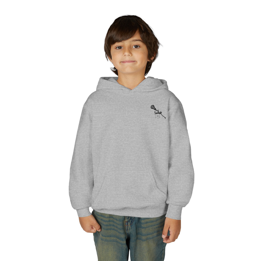 Youth Hoodie (most recommended)- small chest logo