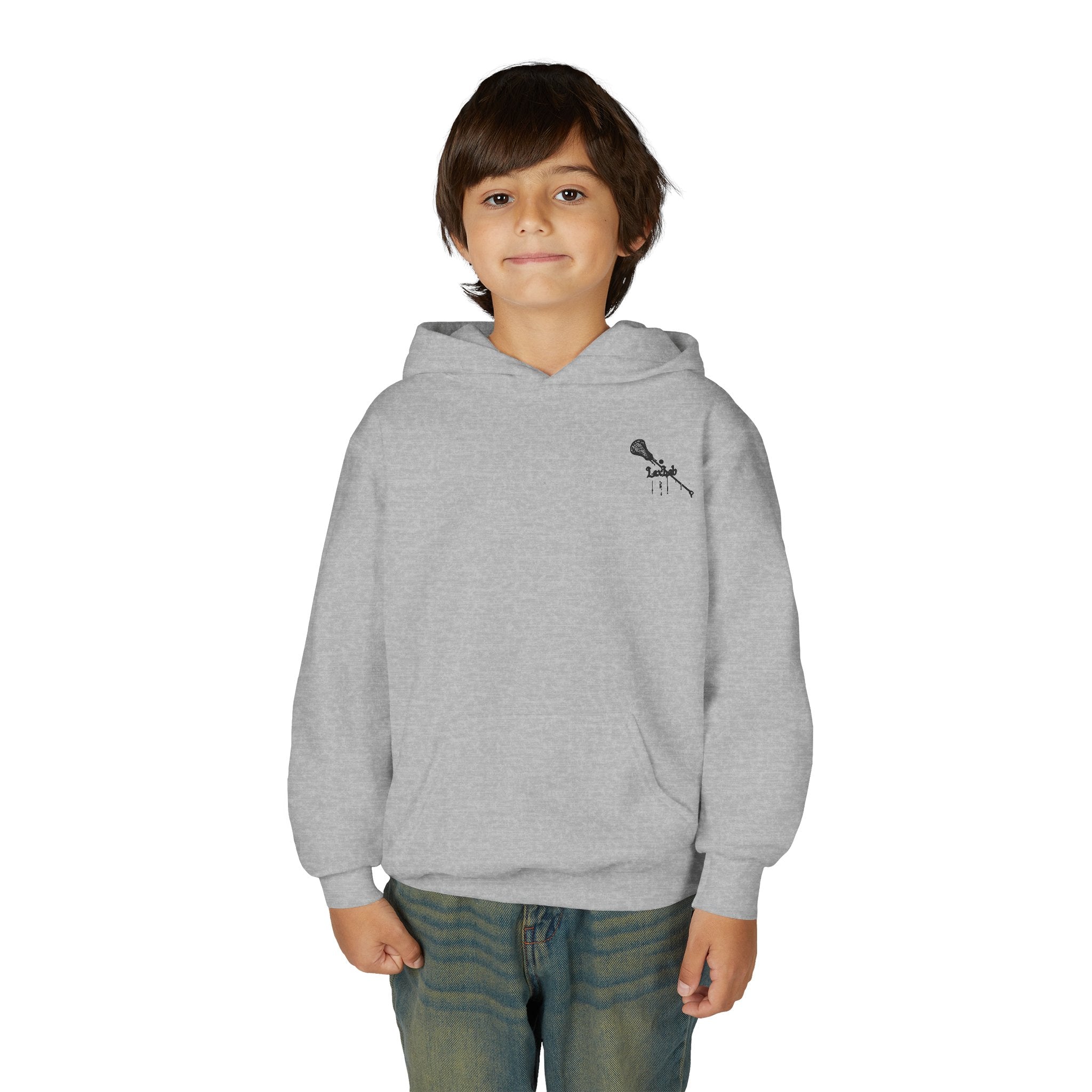Youth Hoodie (most recommended)- small chest logo