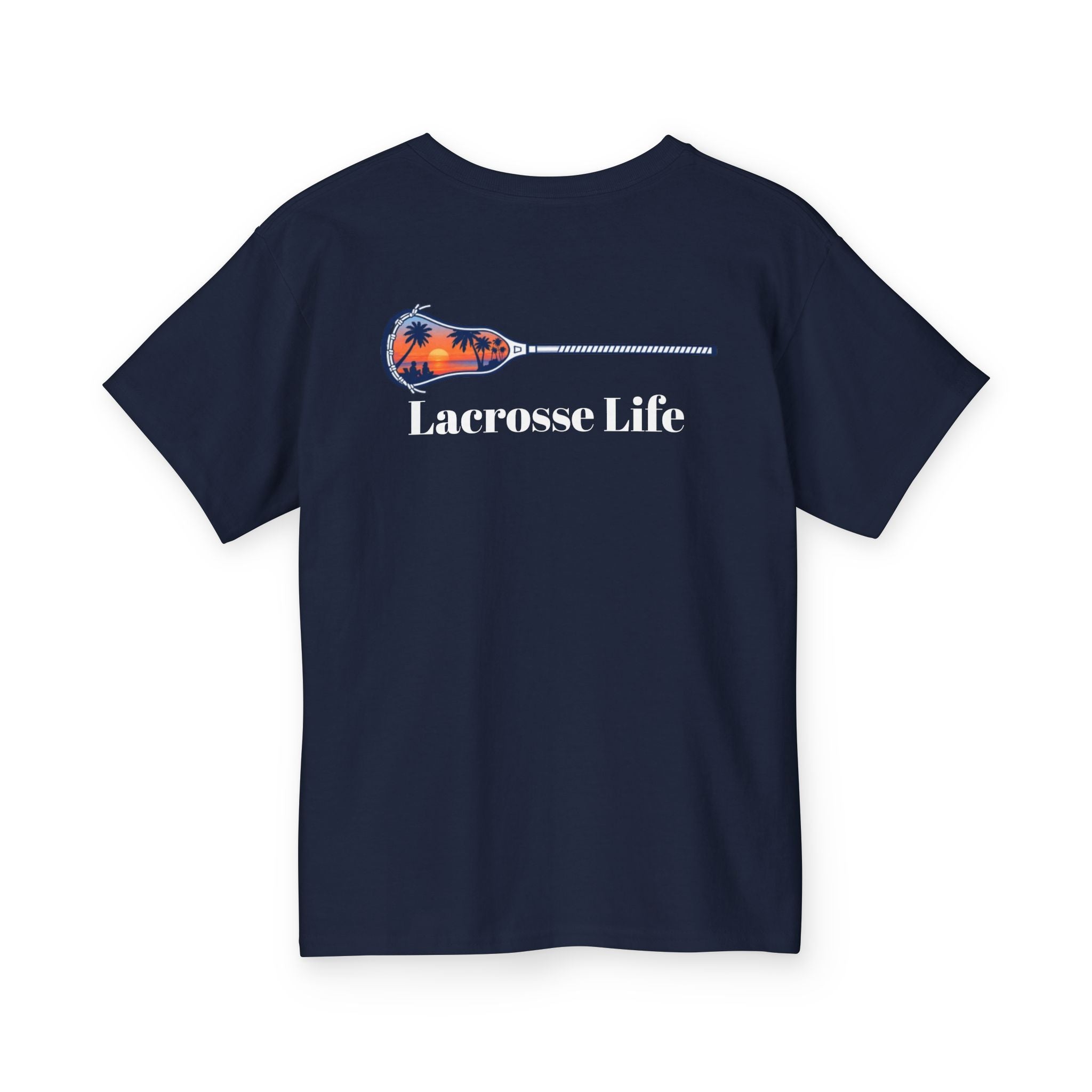 Beach lacrosse life tee youth
