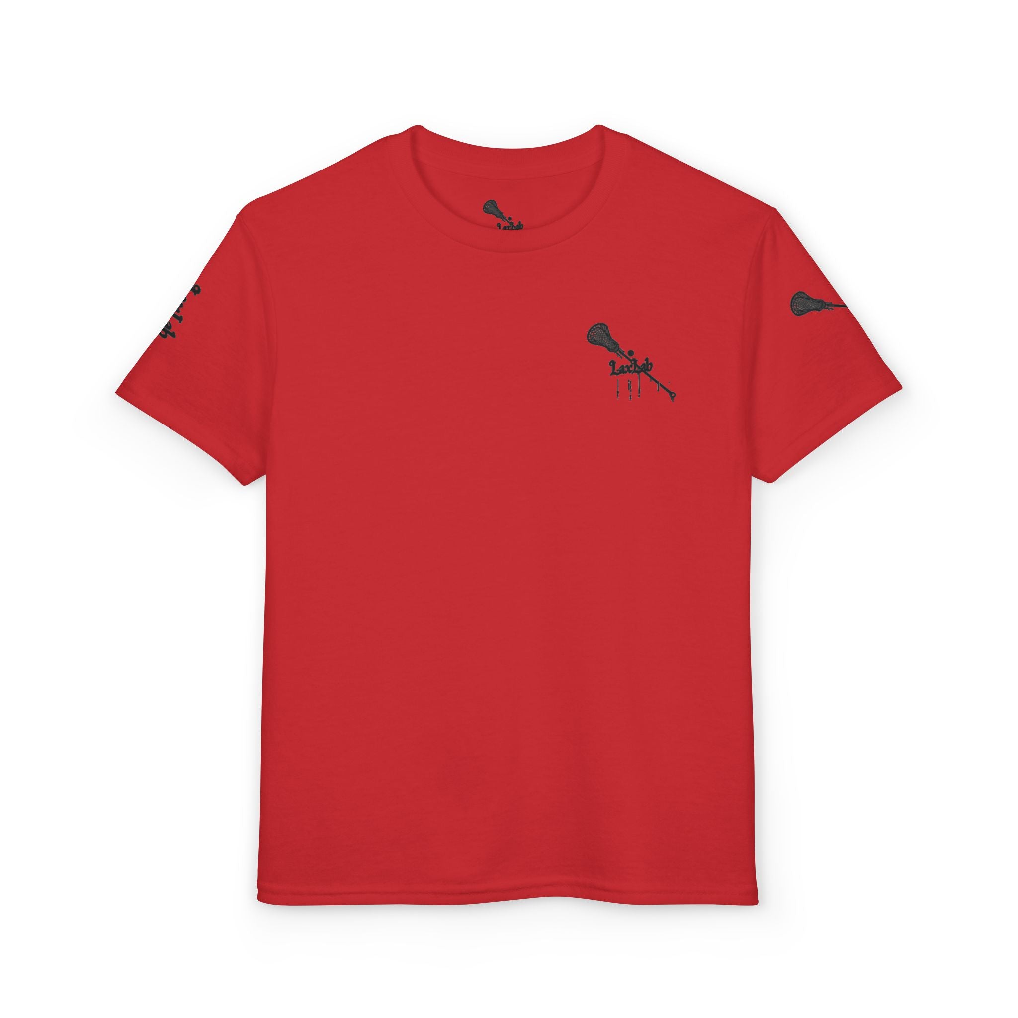 Youth Lacrosse T-Shirt — 'Lax Snacks' Player Graphic