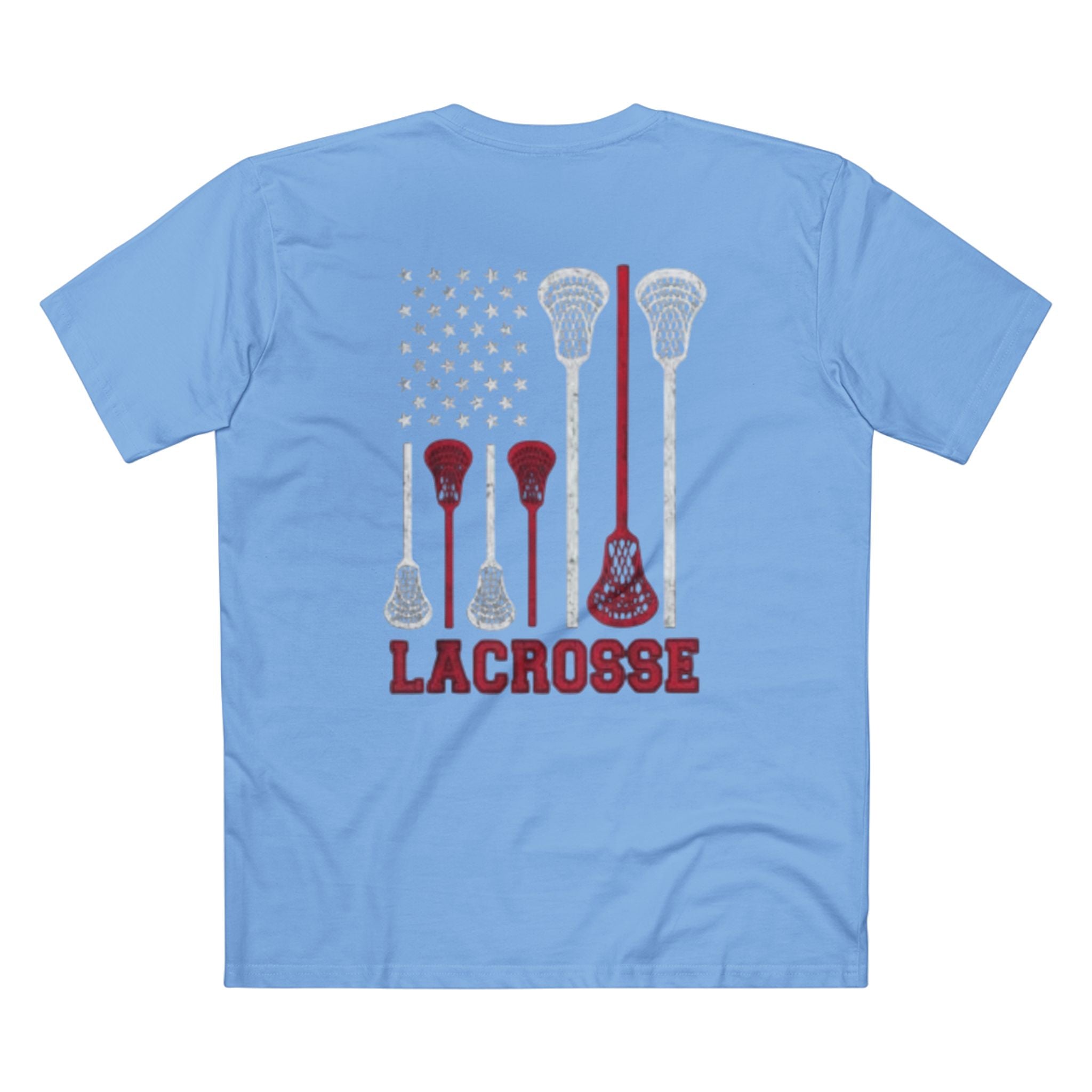 USA lacrosse tee