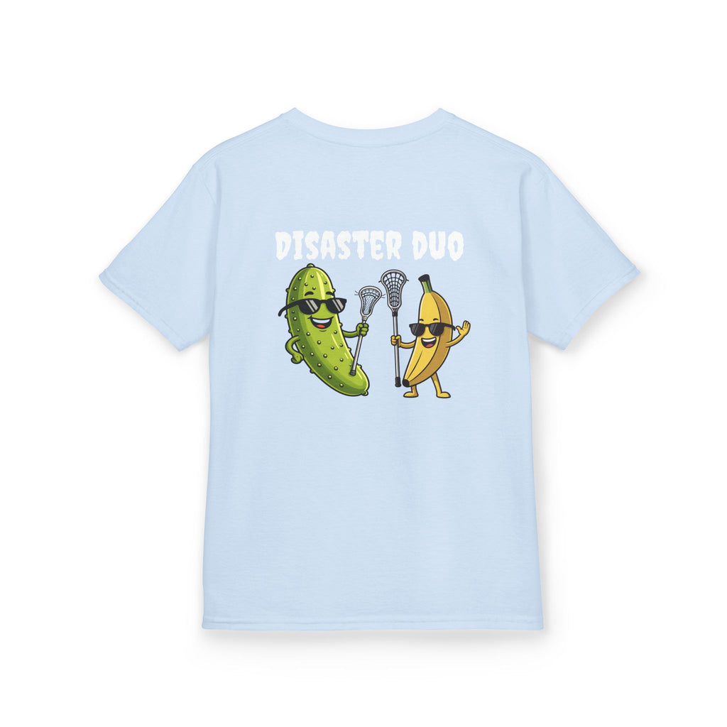 Disaster Duo laxlab youth tee