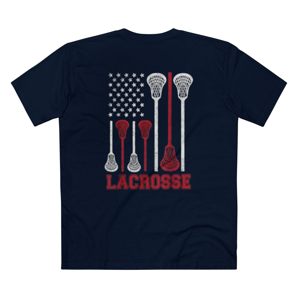 USA lacrosse tee