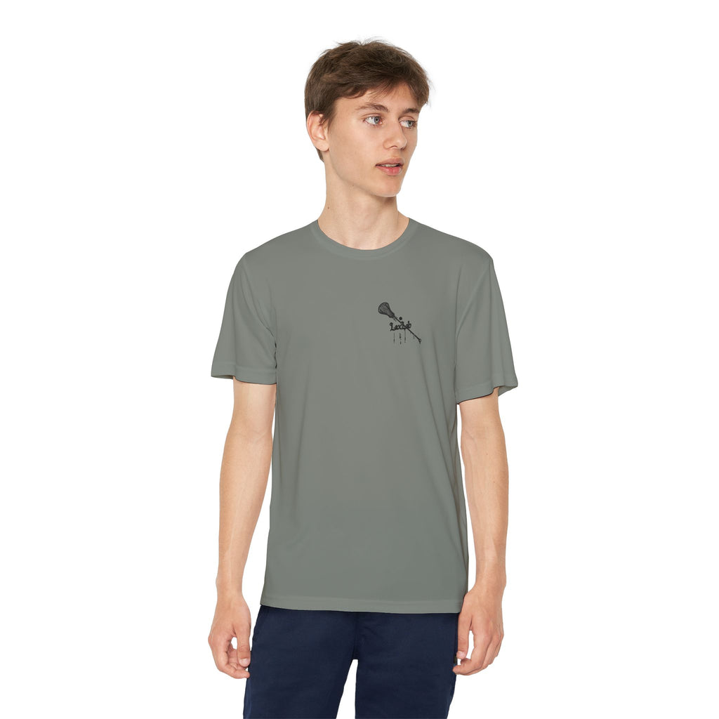 Youth Lacrosse Tee — “Sorry. Can't. Lacrosse. Bye.” Graphic Shirt