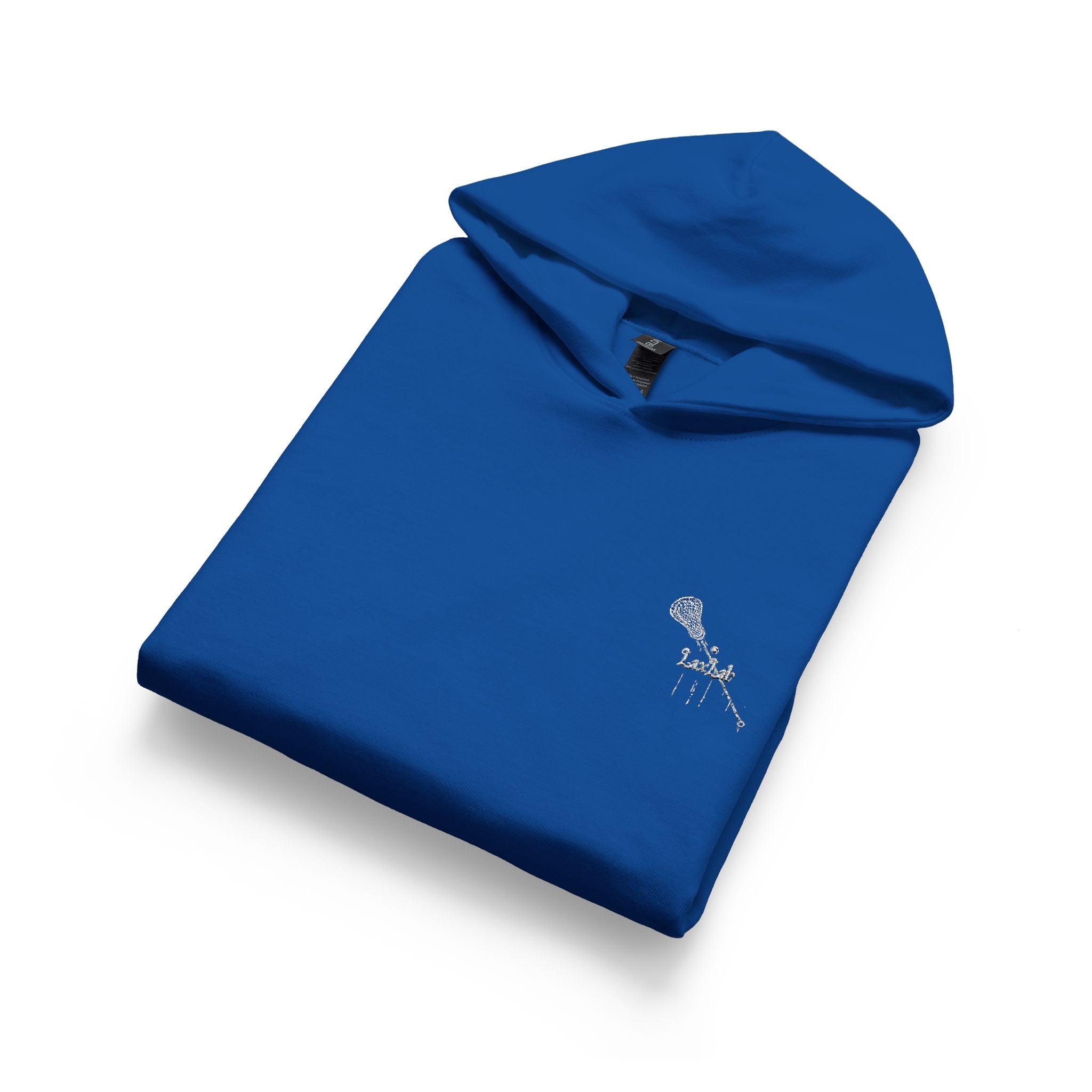 Youth Hoodie with Small White Map Graphic - Minimal Island Outline Sweatshirt