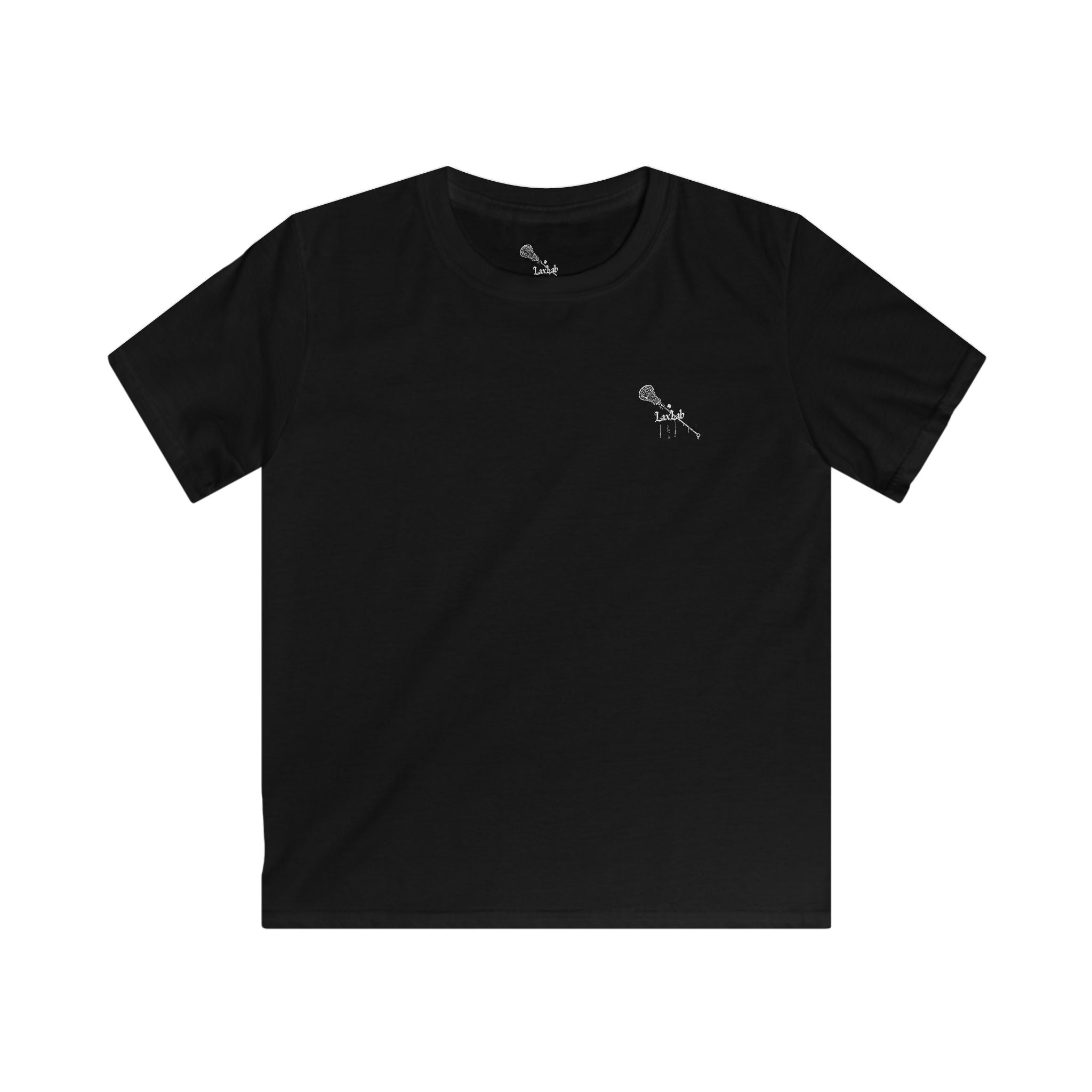 American flag lacrosse youth tee