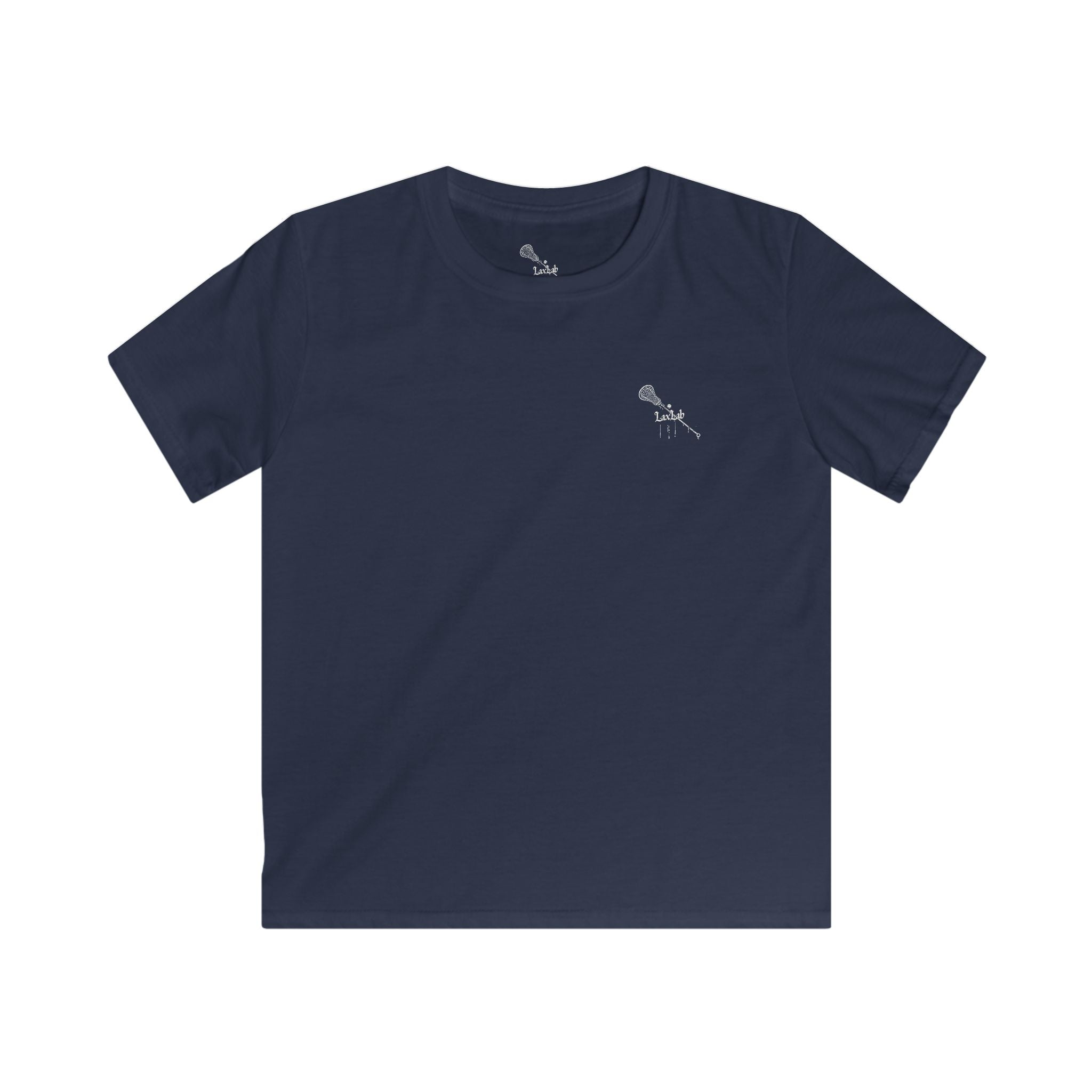 American flag lacrosse youth tee