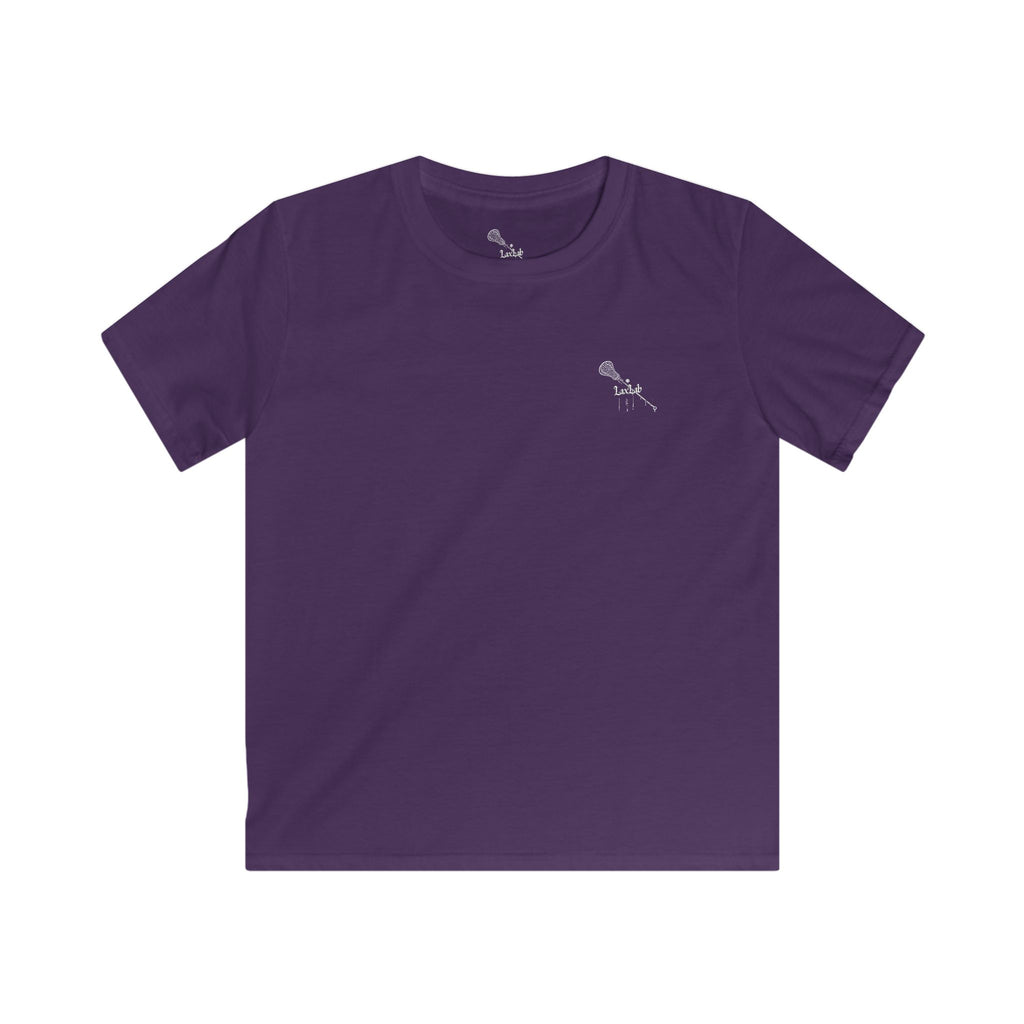 American flag lacrosse youth tee