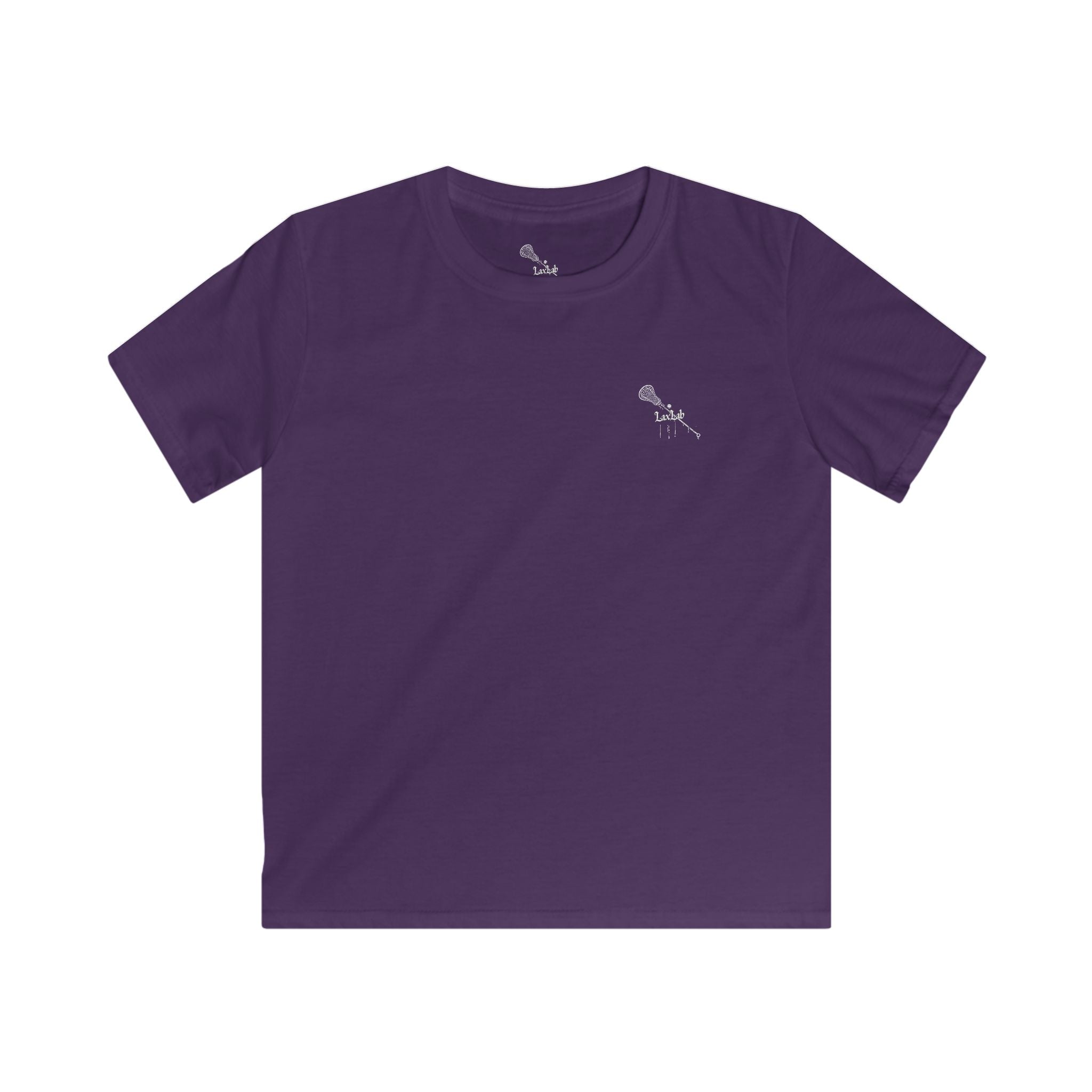 American flag lacrosse youth tee