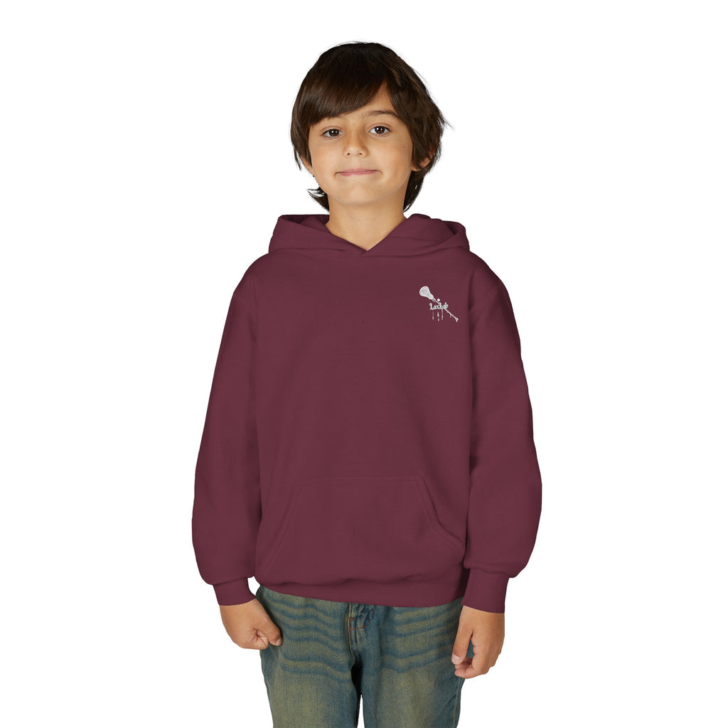 Youth Hoodie (most recommended)- small chest logo