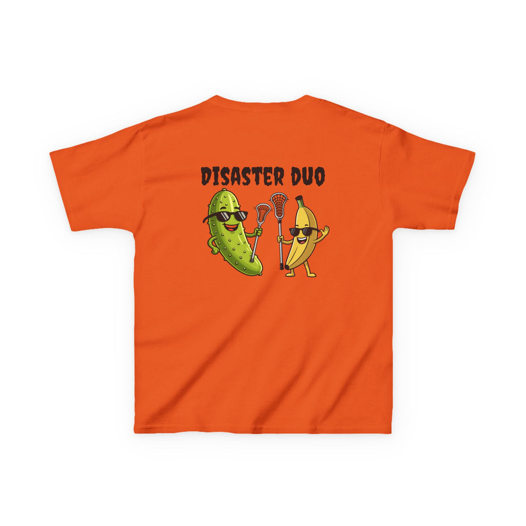 Disaster Duo laxlab youth tee