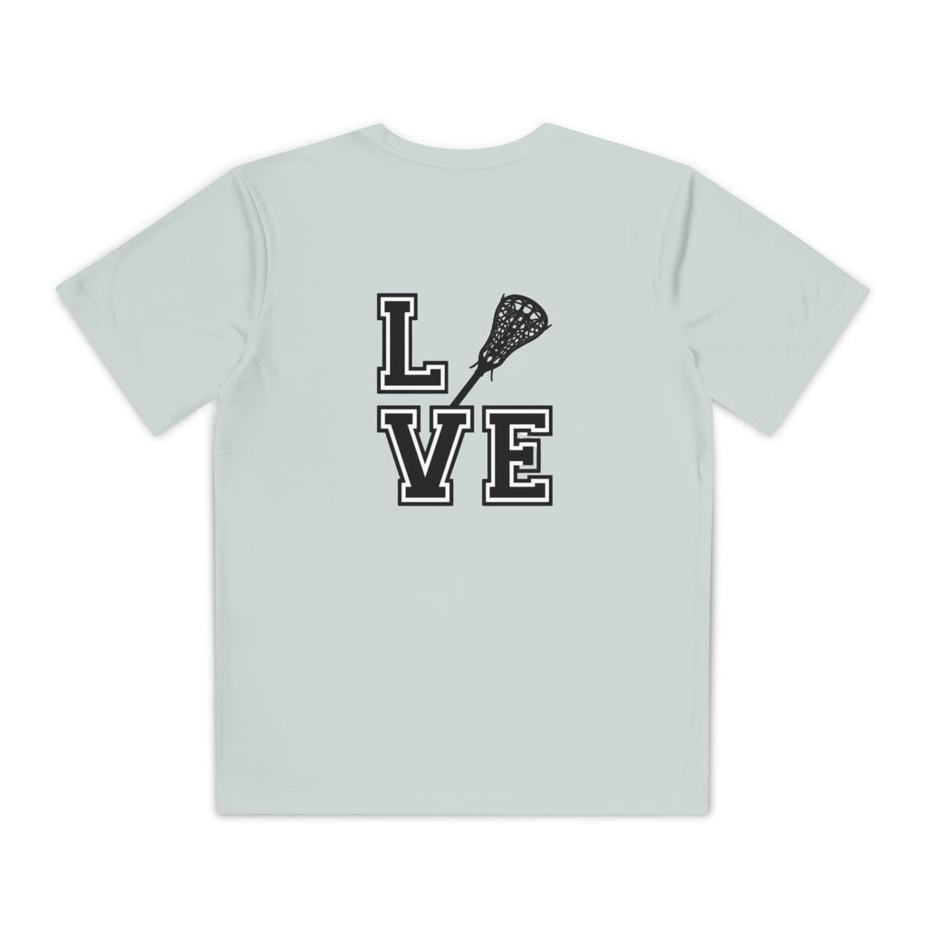 Lacrosse Youth Tee — LOVE Lacrosse Graphic Shirt