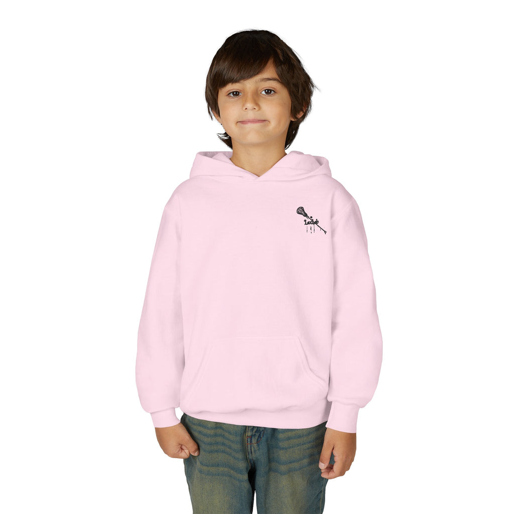 Youth Hoodie (most recommended)- small chest logo