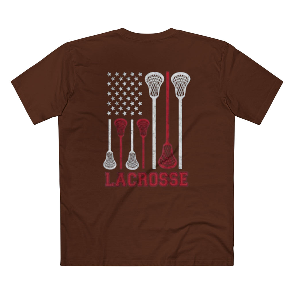 USA lacrosse tee
