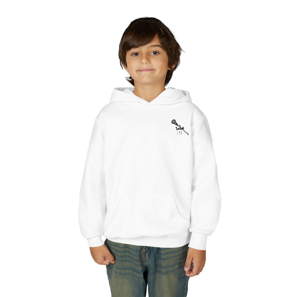 Youth Hoodie (most recommended)- small chest logo