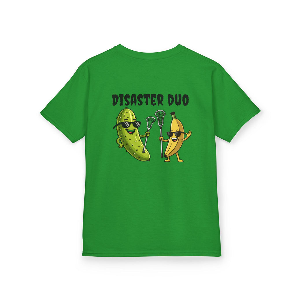 Disaster Duo laxlab youth tee