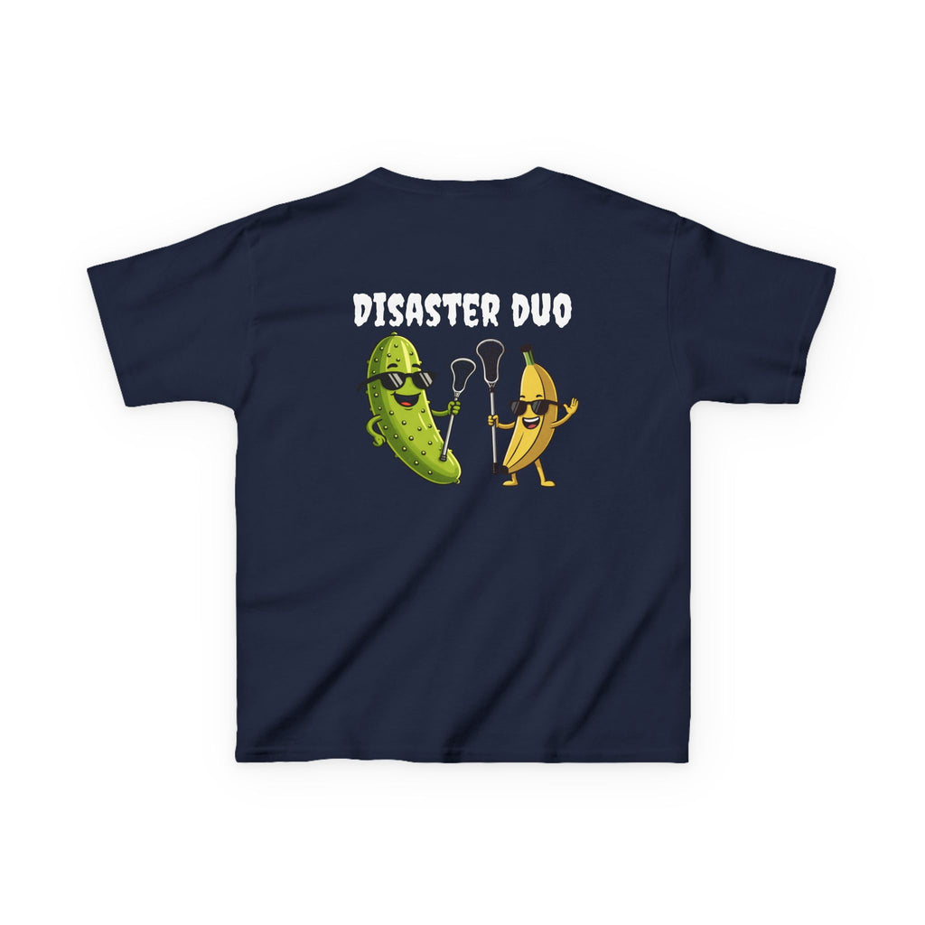 Disaster Duo laxlab youth tee