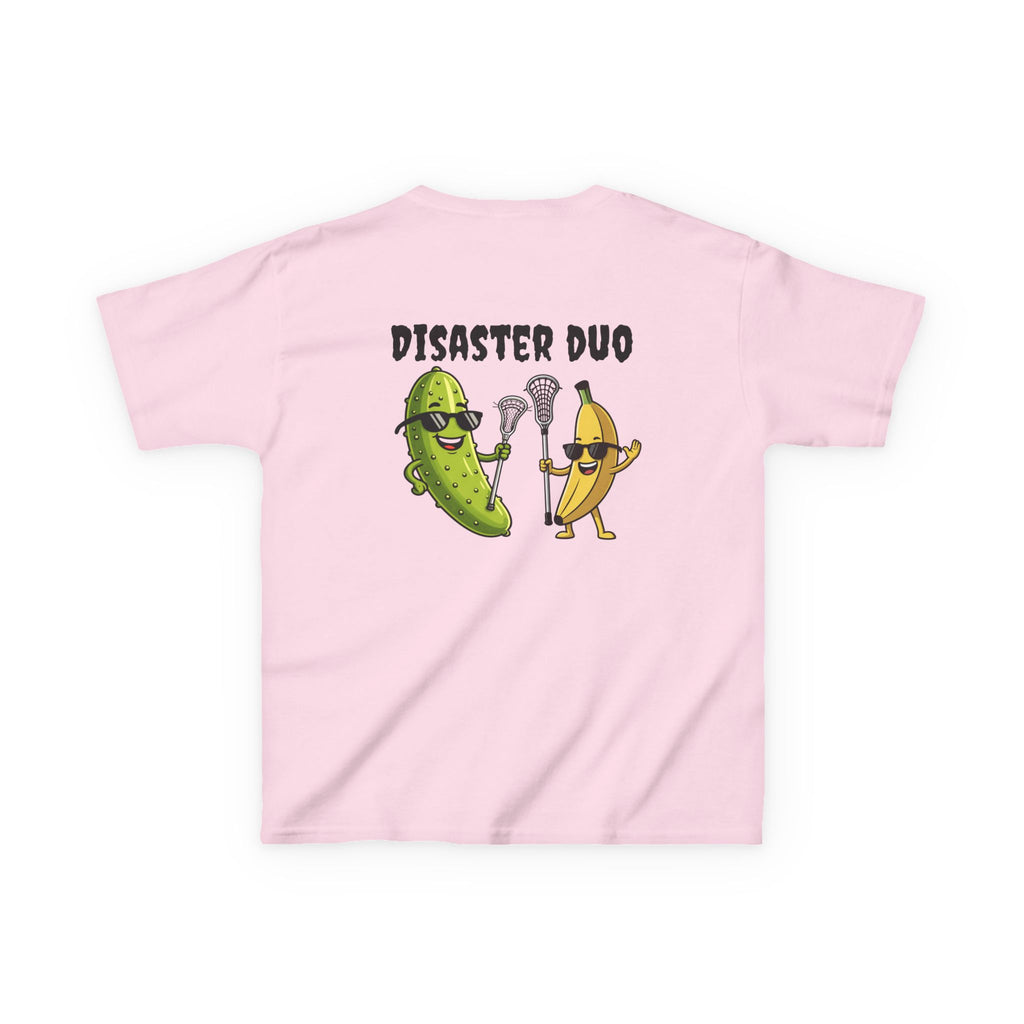 Disaster Duo laxlab youth tee