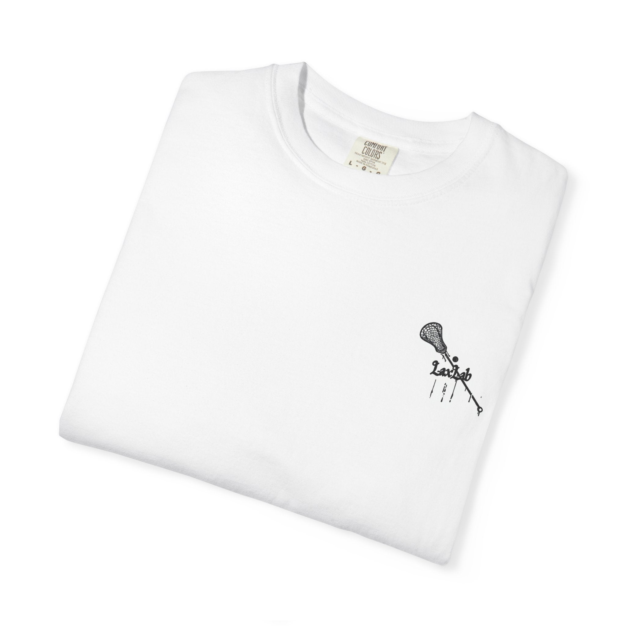 Youth Crossed Lacrosse Sticks T-Shirt | LaxLab Logo
