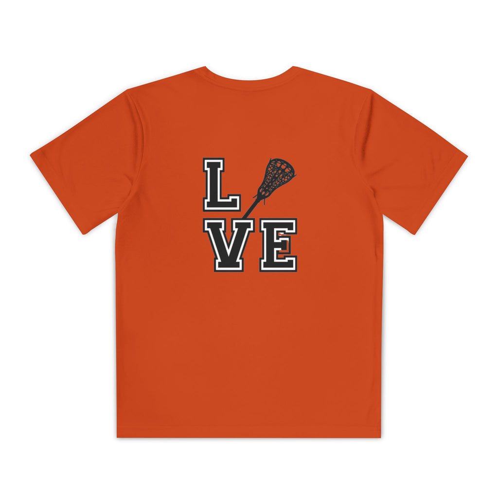 Lacrosse Youth Tee — LOVE Lacrosse Graphic Shirt