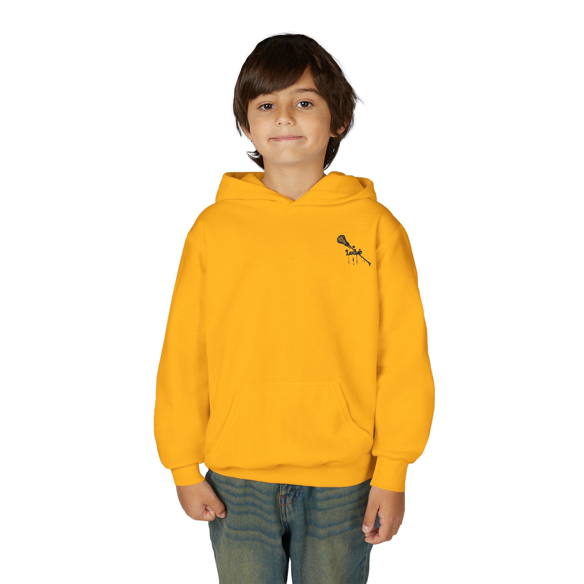 Youth Hoodie (most recommended)- small chest logo