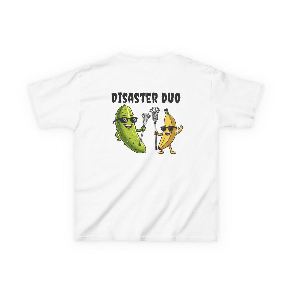 Disaster Duo laxlab youth tee