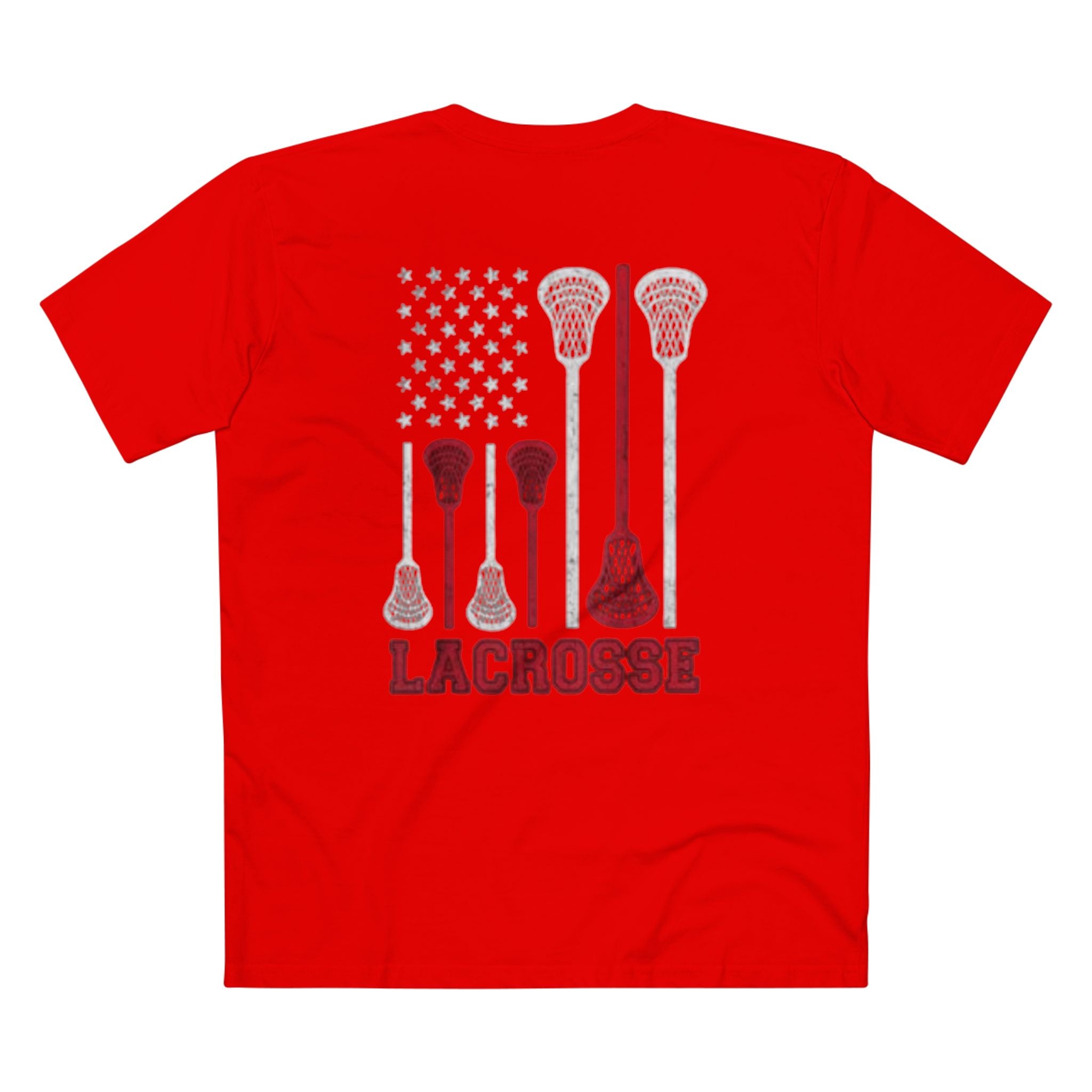 USA lacrosse tee