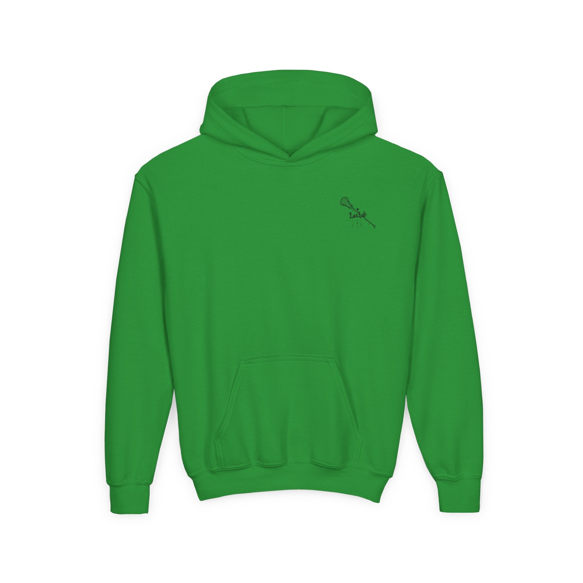 Youth Hoodie (most recommended)- small chest logo