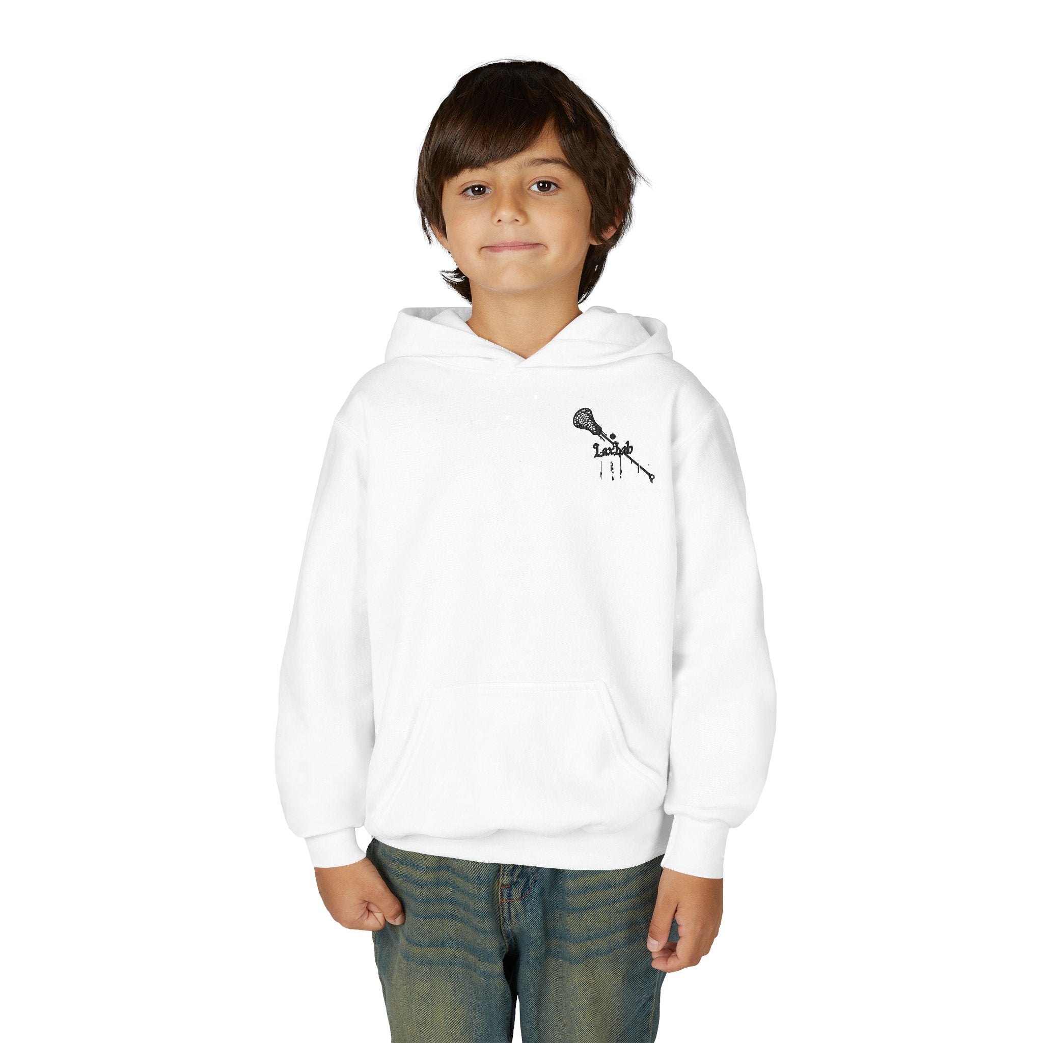 Youth Lacrosse Hoodie – "Eat. Sleep. Lacrosse. Repeat."