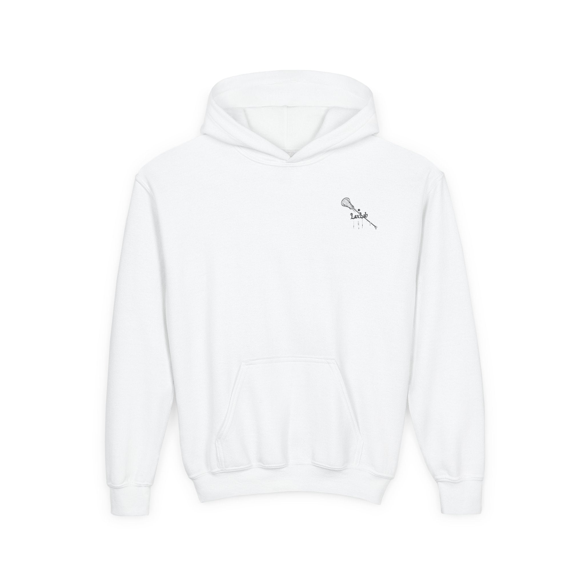 Youth Hoodie (most recommended)- small chest logo