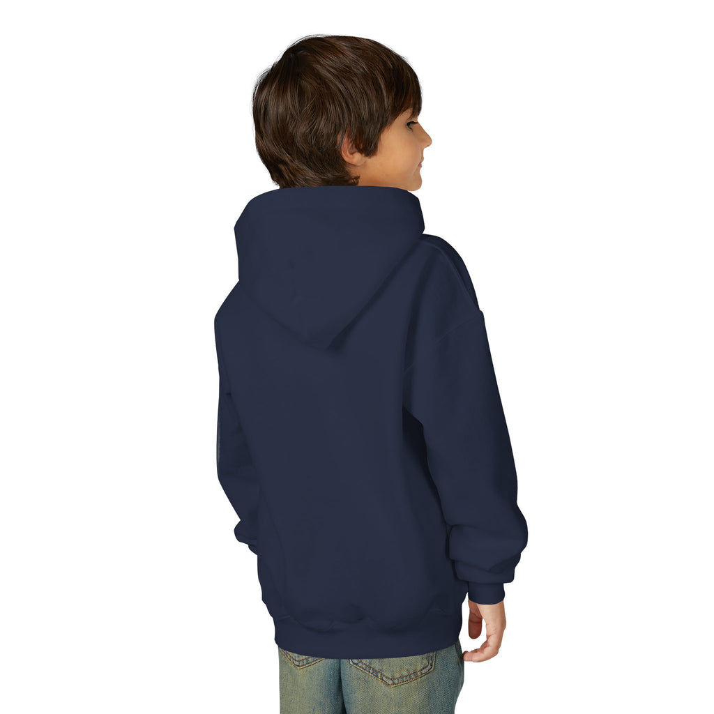 Youth Hoodie (most recommended)- small chest logo