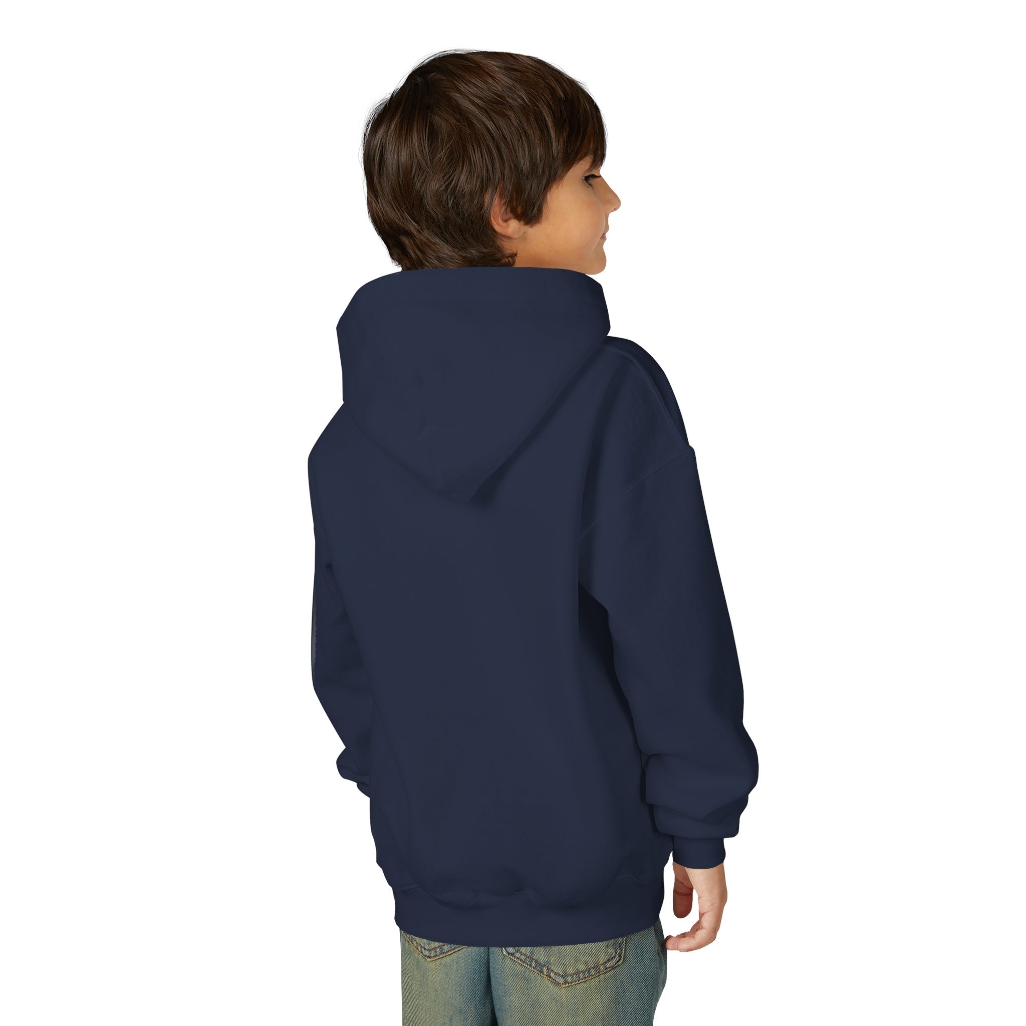 Youth Hoodie (most recommended)- small chest logo
