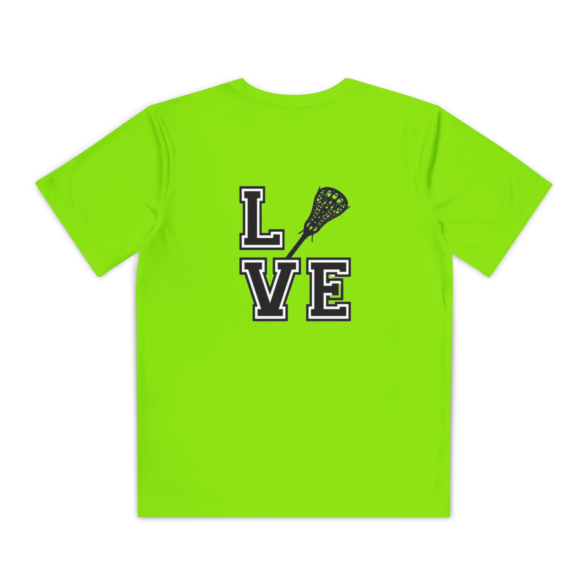 Lacrosse Youth Tee — LOVE Lacrosse Graphic Shirt