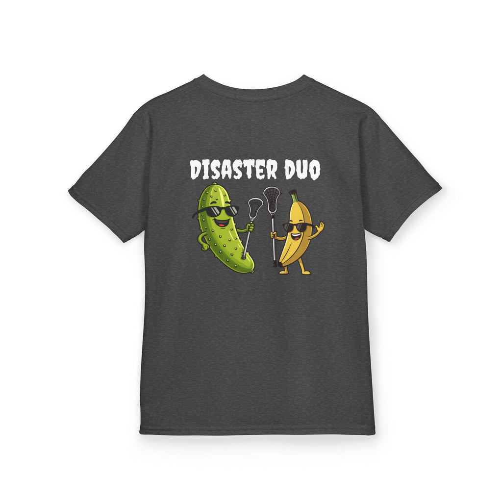 Disaster Duo laxlab youth tee