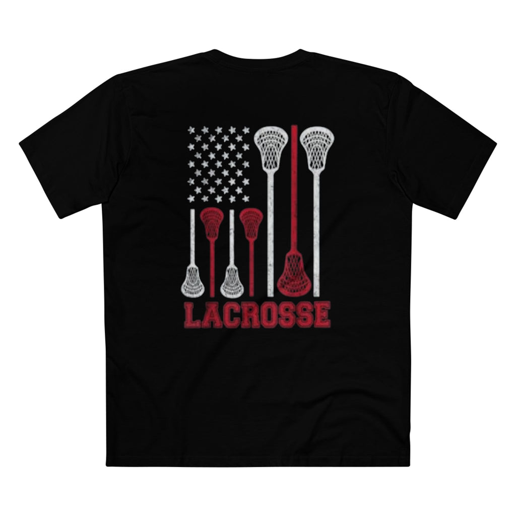 USA lacrosse tee
