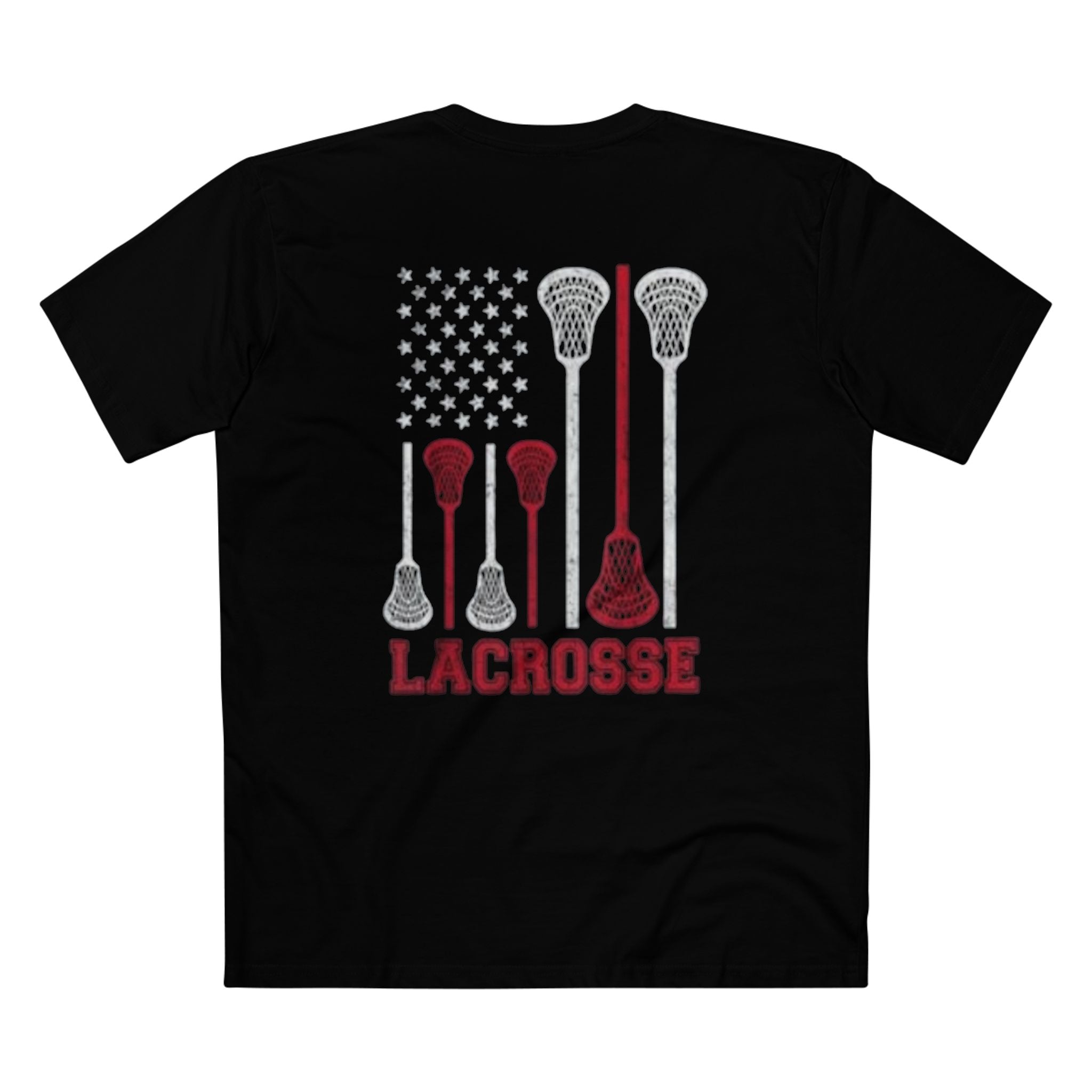 USA lacrosse tee